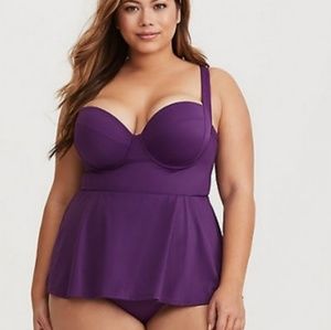 Torrid Purple One-piece Swimsuit